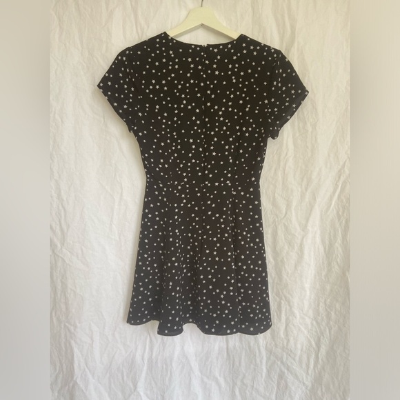 Revolve WYLDR Black Star Mini Twirl Dress Size Small - Picture 9 of 12